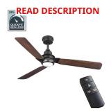 Ester 54" White LED Ceiling Fan