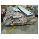 Skid Assorted Vinyl Plank Flooring