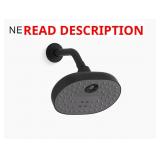 KOHLER 3-Setting Matte Black Shower Head