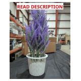 Faux Lavender Plant