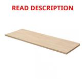 Unfinished Birch Countertop Block 6ftx25in