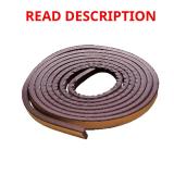 M-D Brown EPDM Foam Tape for Doors 204 in.