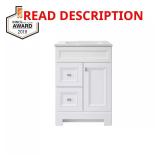 Sedgewood 24.5-in Bath Vanity, White top