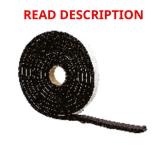 M-D Black Rubber Weather Stripping Tape 10 ft