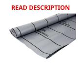 6 ft. x 10 ft. Gray PVC Shower Pan Liner