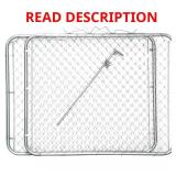 Everbilt 10 ft W x 4 ft H Galvanized Gate