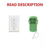 Hunter Damp Rated Ceiling Fan Remote White