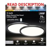 Feit EDGELIT 1.4" H x 11" W LED Flat Panel