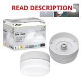 Spin Light 5in White LED Ceiling Light 600lm