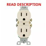 Leviton 15A 125V Duplex Outlet 5320-TMP