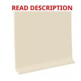11x bid Color Almond Vinyl Covebase 4 ft L