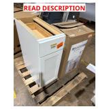 Misc Home Depot vanity and cabinet lot