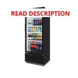 24.5" 15 Cu. Ft. Beverage Refrigerator, Glass Doo