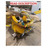 Misc flex underground yellow gas line skid lot