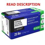 10x bid Blown-In Cellulose Premium Insulation 25l
