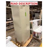 30 x 18 x 72 storage cabinet in putty