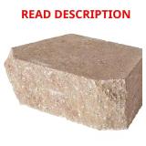 Light Almond Retaining Wall Block skid