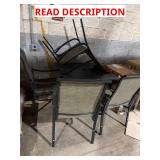 PATIO TABLE WITH CHAIRS