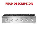 36 in. Gas Cooktop with 6 Burners