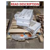 Skid lot of mixed tile