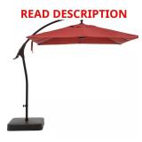 6 x bid 8 ft Square Aluminum Cantilever Umbrella
