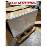 Courtland 33x24x26 Shaker Cabinet Polar White