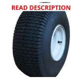 20x8.00-8 2Ply Mower Tire on Wheel