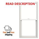 JELD-WEN 24x48 White Vinyl Single Hung Window