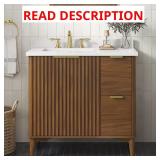 Gabi 36 in. Vanity with Stone Top