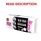 R-19 R-60 AttiCat Pink Fiberglass Insulation 11 x