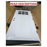 Jeld-Wen 36x80 2-Panel Left-In Swing Door