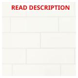 Daltile Restore White 4x12 Glazed Tile skid