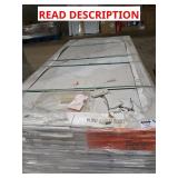 Skid lot of porcelain tile broken