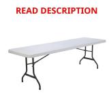 4 x bid 8 ft Plastic Folding Table