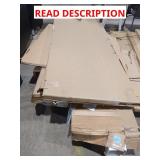 Skid: 30x80" door, linden panel, posts & boxes