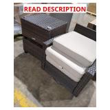 Pieces to outdoor furniture chair and door stool