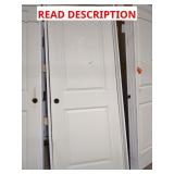 Door with frame 31.5" w x 81" H 2 panel