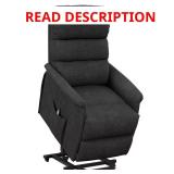 HOMCOM Power Lift Recliner Chair with Remote