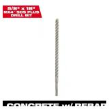 5/8 in. x 18 in. 4-Cutter SDS-PLUS Bit