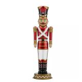 6 ft. LED Candy Soldier Nutcracker Yard Decor