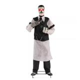 3 ft. Grave & Bones LED Dean the Deathologist