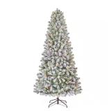 7.5 ft Pre-Lit LED Festive Pine Tree T6