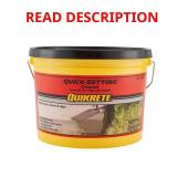 10 lb. Quick-Setting Cement Concrete Mix
