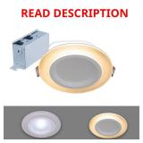 Halo White 6 in LED Canless Downlight 12W