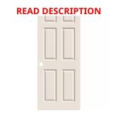 32-in x 80-in 6-Panel Colonist Door Slab