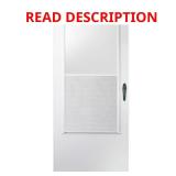 100 Series 32x80 White Storm Door