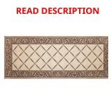 Horchow Tan 2 ft. x 5 ft. Accent Rug