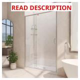 Flex 44-48 in. W x 72 in. H Shower Door Ni