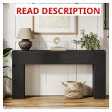Turrella 63" Black Console Table