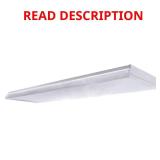 4 ft 8000L Integrated LED Wrap Light, 4000K